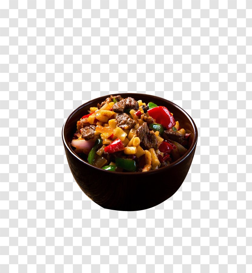 Shuizhu Pork Schnitzel Meat Food - Pepper Slices Transparent PNG