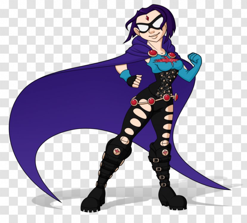 Comics Cartoon Illustration Costume Raven - Supervillain - Portal To Another Dimension Transparent PNG