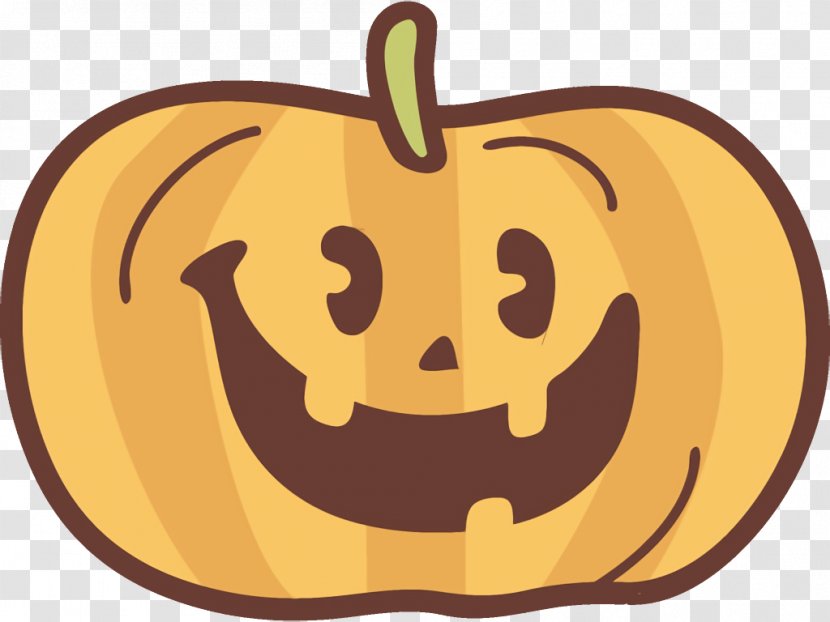 Jack-o-Lantern Halloween Pumpkin Carving - Calabaza - Plant Cartoon Transparent PNG