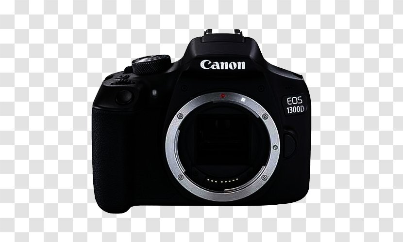 Canon EOS 1300D Digital SLR EF-S 18–55mm Lens 1500D - Efs 1855mm - Camera Transparent PNG