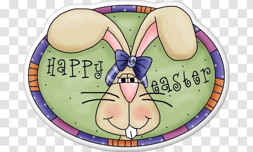 Easter Bunny Vigil Egg Clip Art - Cartoon Transparent PNG