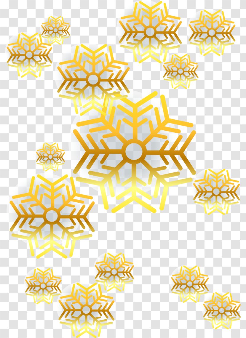 Snowflake Winter - Google Images - Golden Snowflakes Ornament Transparent PNG