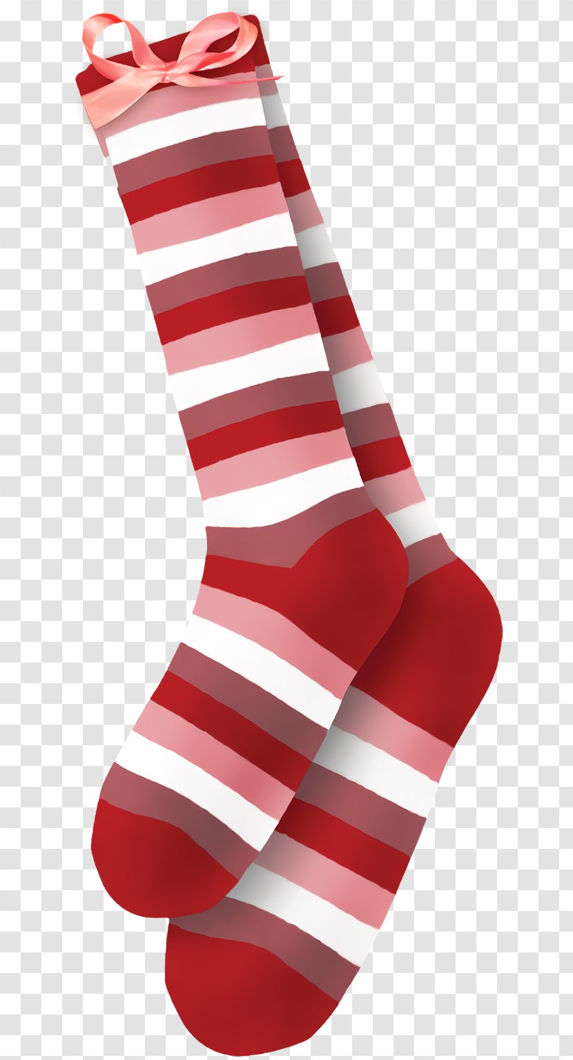 Christmas Stocking Socks - Sock - Leggings Joint Transparent PNG