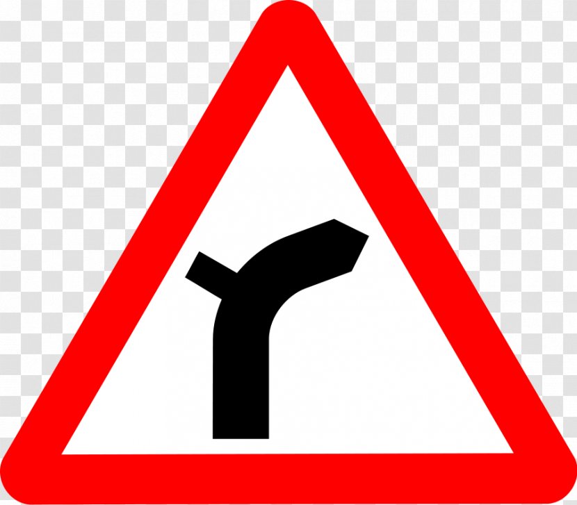 Traffic Sign Road Junction Clip Art - Text Transparent PNG