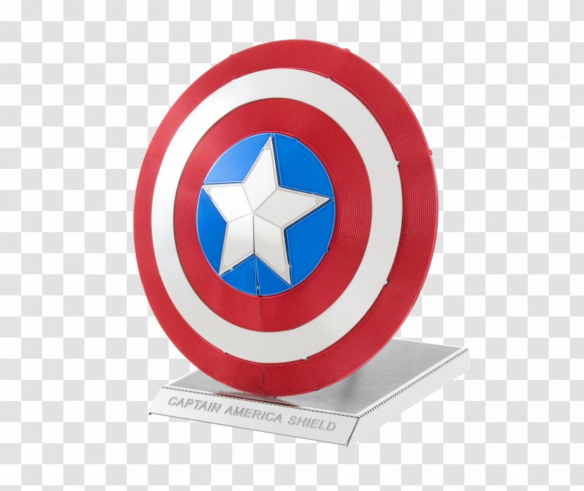 Captain America's Shield Bucky Barnes S.H.I.E.L.D. Model Kit Metal Earth - Logo - America Transparent PNG