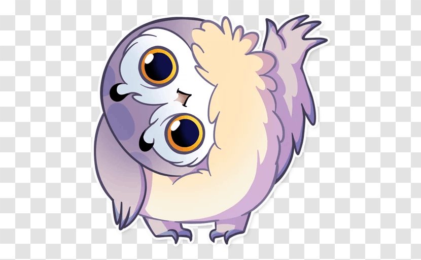 Owl Telegram Sticker Bird Pusheen - Tree Transparent PNG