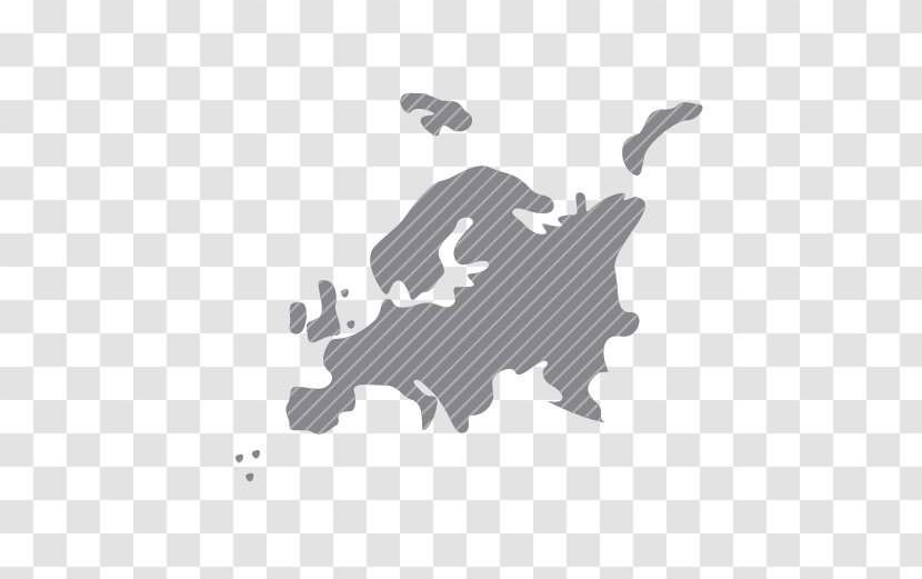 Europe United States Blank Map Globe - Logo Transparent PNG
