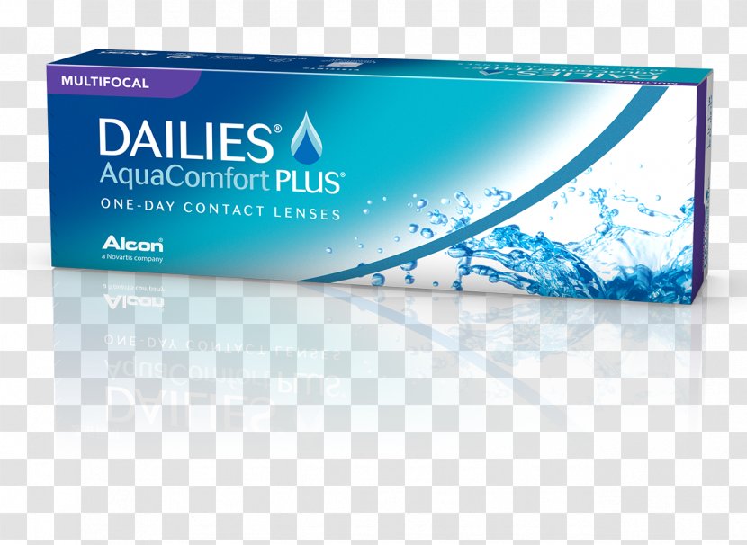 Dailies AquaComfort Plus Toric Contact Lenses Multifocal Total1 - Astigmatism - Vision Transparent PNG