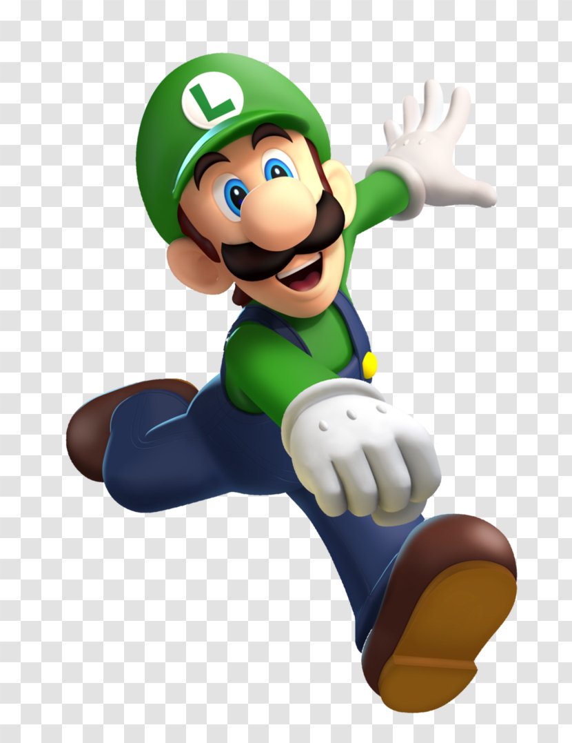 New Super Mario Bros. U Luigi Luigi's Mansion - Bros Transparent PNG
