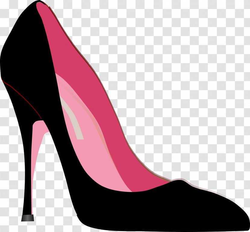 High-heeled Shoe Stiletto Heel Clip Art - Sneakers - Footwear Transparent PNG