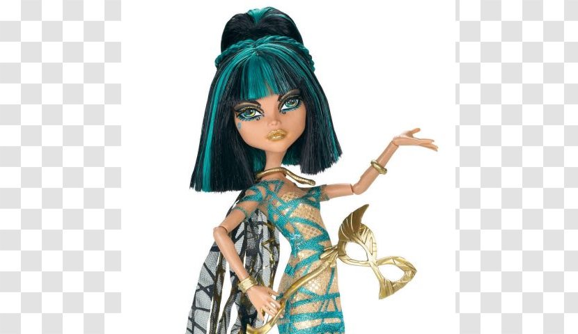 Monster High: Ghouls Rule Nefera De Nile High Cleo Doll - Long Hair Transparent PNG