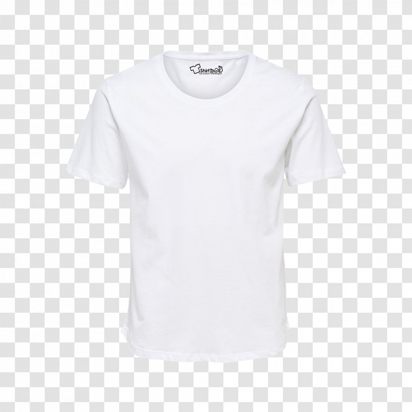 T-shirt Sleeve Clothing Collar Shoulder - Neck - White Tshirt Transparent PNG