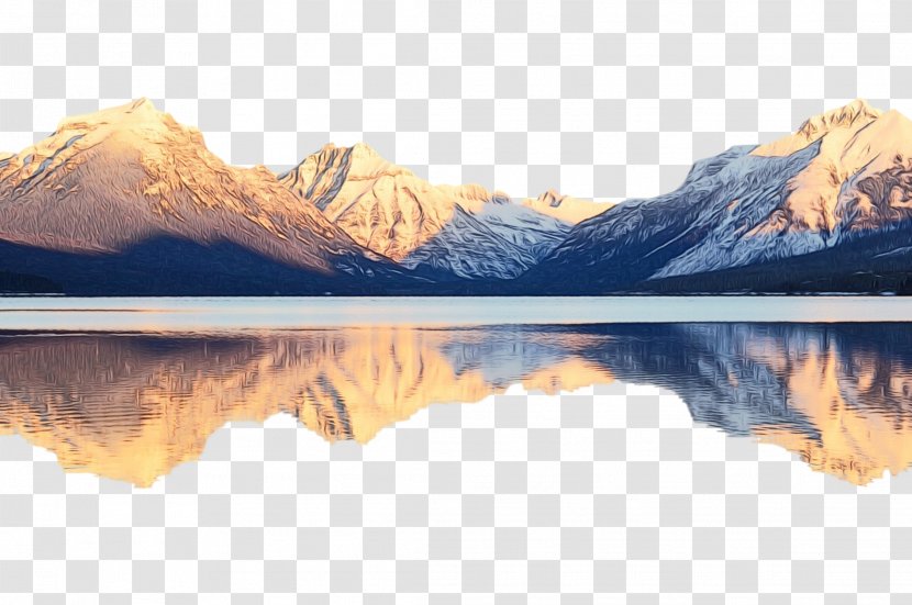 Mount Scenery Glacial Landform Lake Glacier - Ridge World Transparent PNG