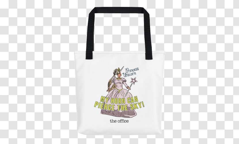 Tote Bag Michael Scott Jim Halpert Dwight Schrute T-shirt - Unicorn Princess Transparent PNG