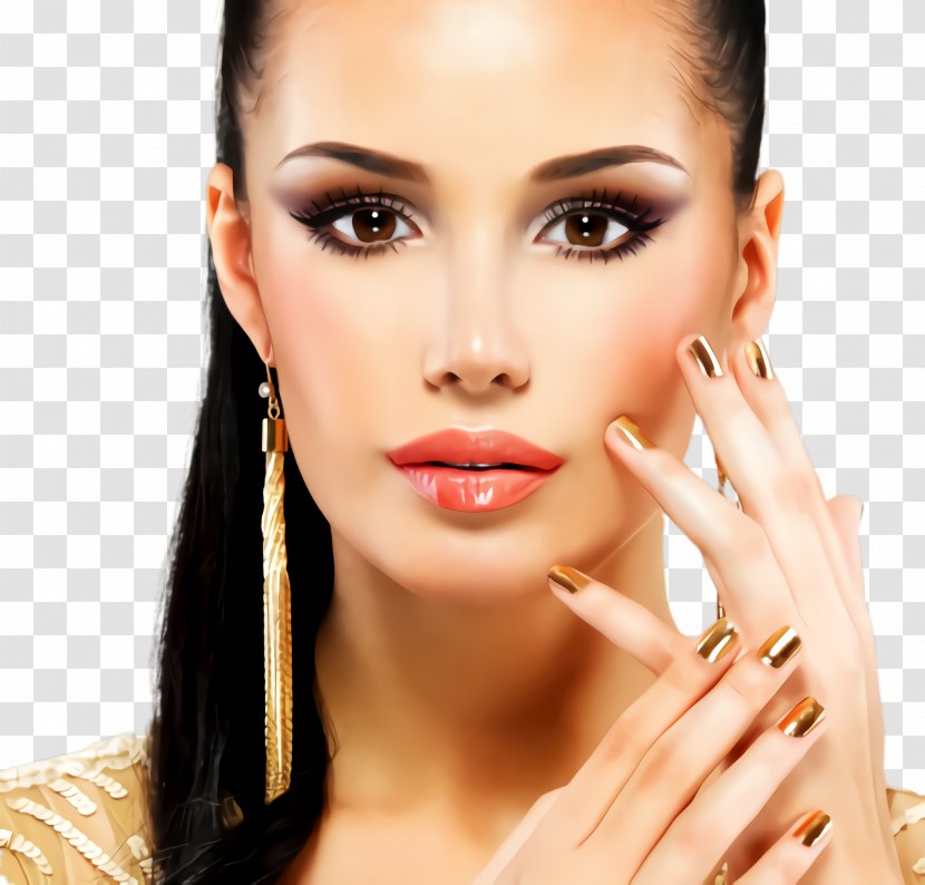 Make-up - Jaw - Nail Makeover Transparent PNG