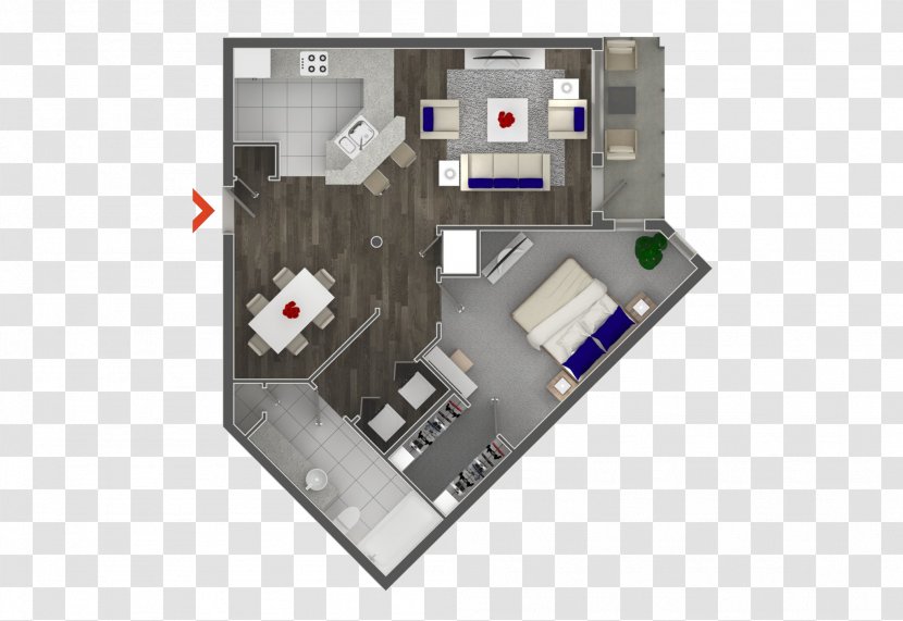 Floor Plan - Range Apartments Transparent PNG