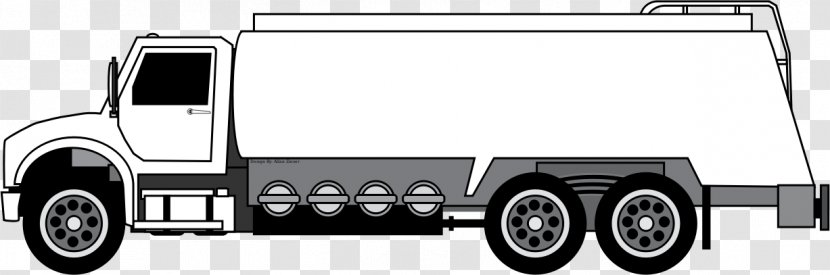Car Tank Truck Semi-trailer Clip Art - Light Commercial Vehicle - Tanker Cliparts Transparent PNG