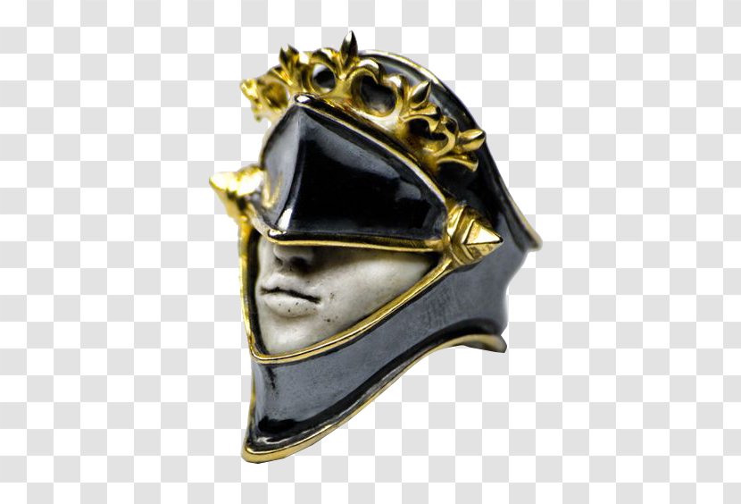 Ring Jewellery Gold Gemstone - Mask - Masked Helmet Transparent PNG