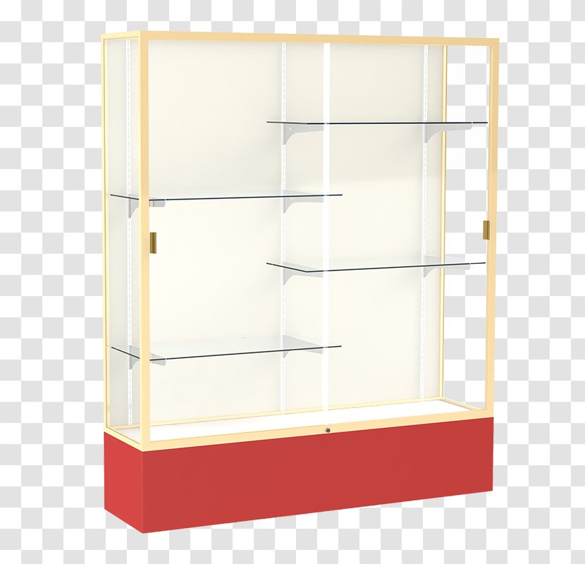 Display Case Glass Shelf Poly Box - Material - Trophy Transparent PNG