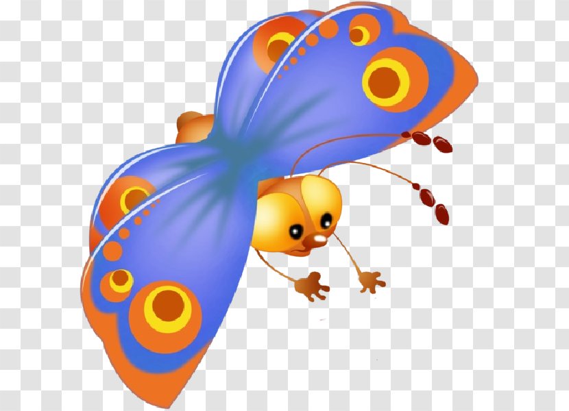 Butterfly Insect Cartoon Clip Art Transparent PNG