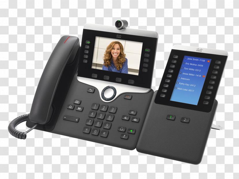 VoIP Phone Cisco Systems Telephone 8845 8865 - Communication Transparent PNG