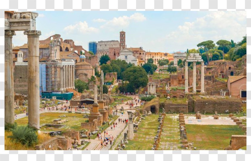 Roman Forum Ruins Historic Site Property Photography - City - Rome Hotel Transparent PNG