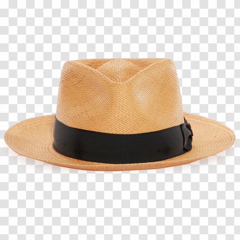Fedora Trilby Straw Hat Panama - Cap - Sew Transparent PNG