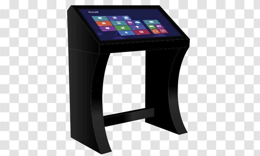 Touchscreen Borne Interactive Interactivity IPad Computer Monitors - Electronic Visual Display - Garden Table Plan Transparent PNG