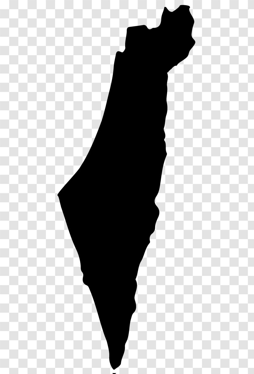 Israel State Of Palestine - Black And White - Spiritual Guidance Australia Transparent PNG