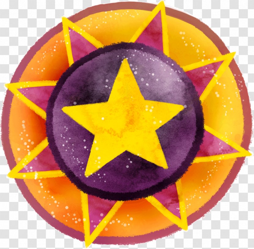 Shape Five-pointed Star Circle - Badge Transparent PNG