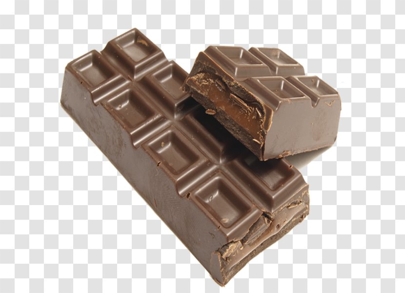 Fudge Chocolate Bar Dominostein Praline - Food - Material Transparent PNG