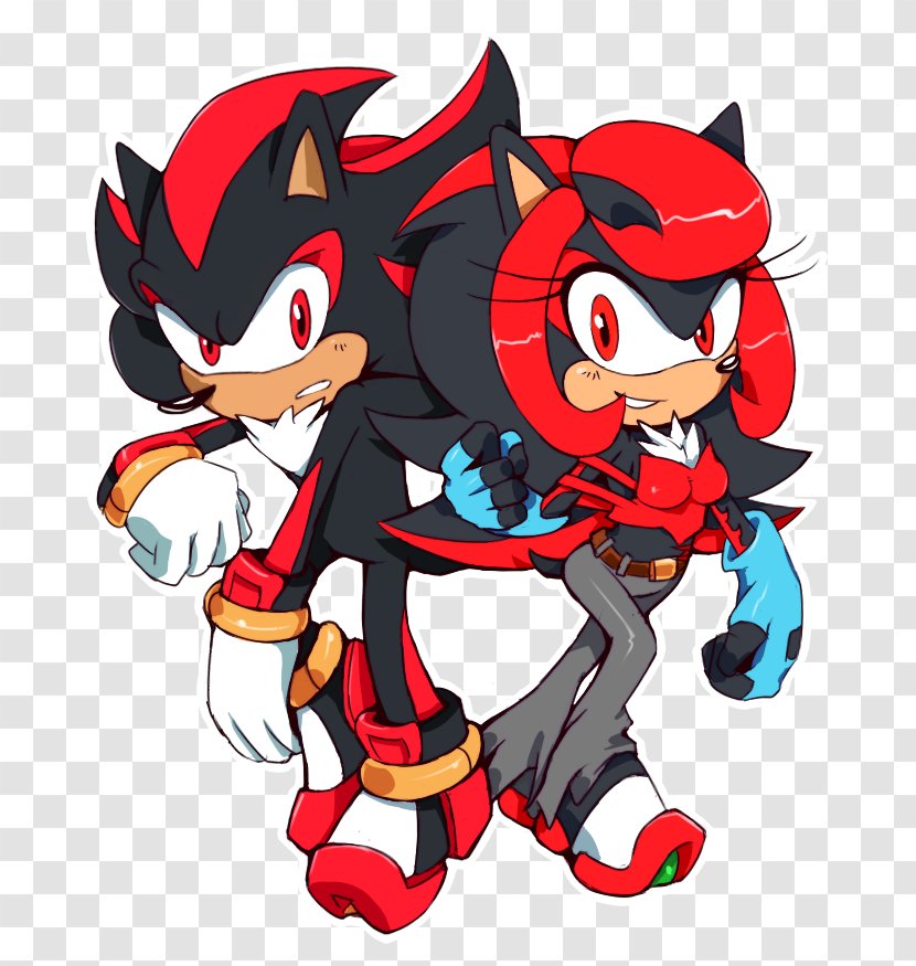 Shadow The Hedgehog Vertebrate - Frame Transparent PNG