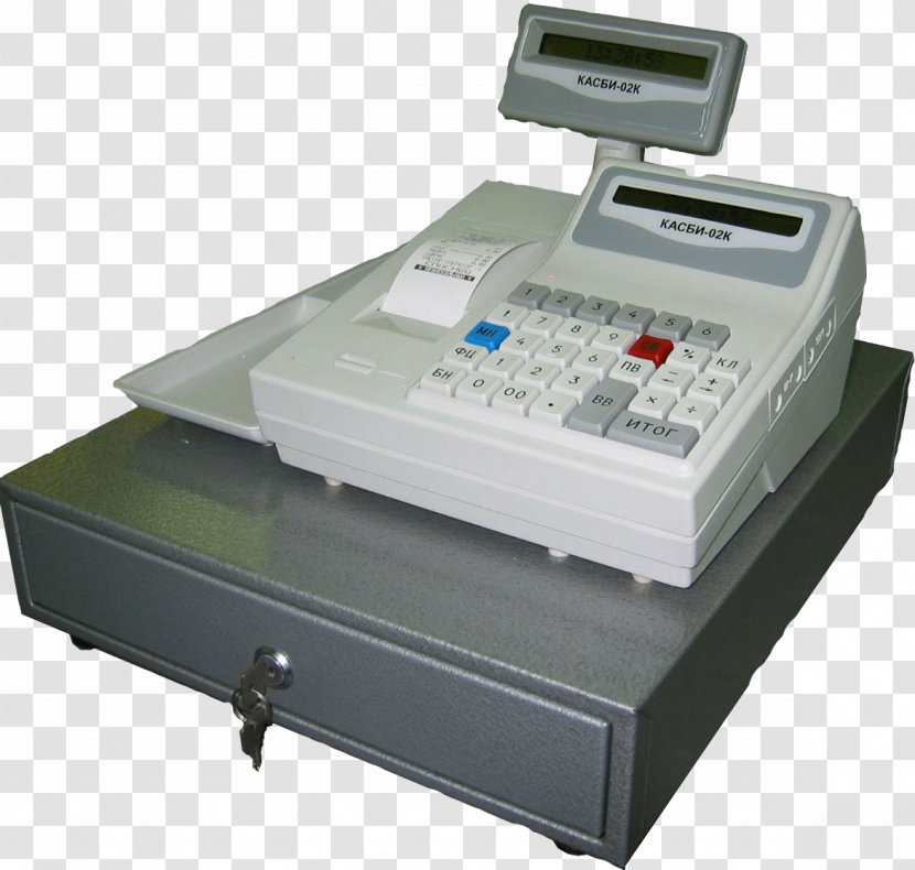 Cash Register Point Of Sale Sales Fiscal Memory Device Price - Office Supplies - Trade Transparent PNG