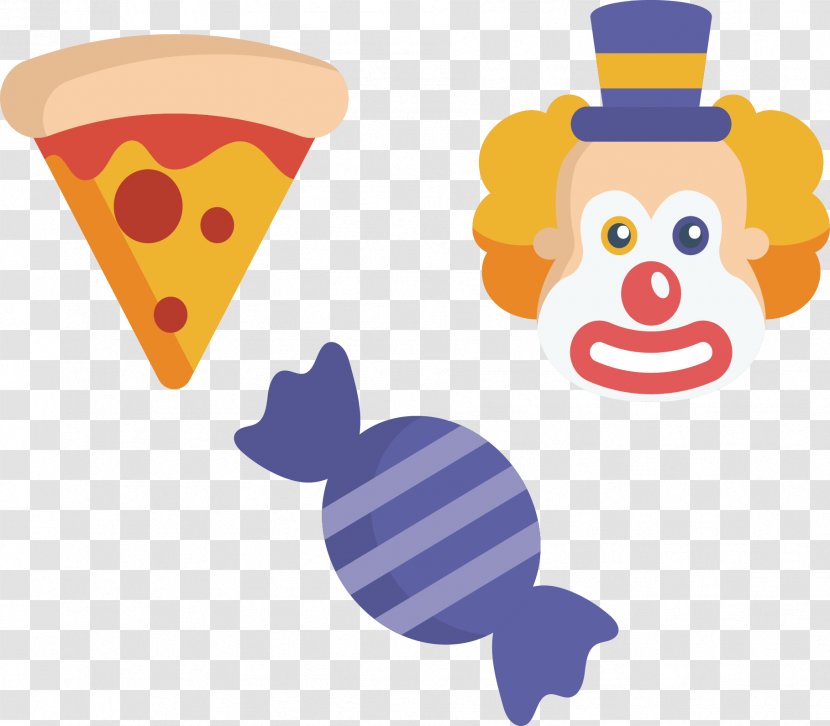 Birthday Party Icon - Design - Delicious Pizza Transparent PNG