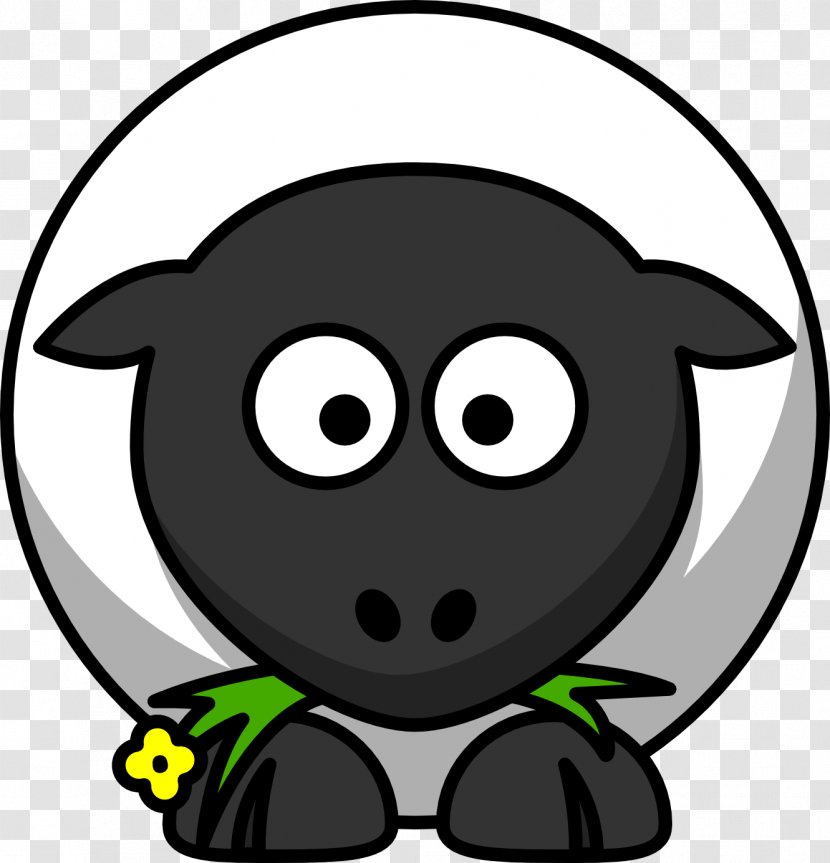 Sheep Cartoon Livestock Clip Art - Smile Transparent PNG