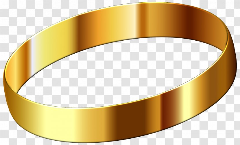 Ring Stainless Steel Gold Clip Art - Bangle Transparent PNG