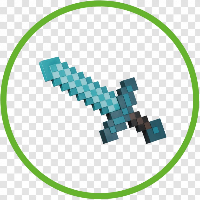 Minecraft Sword Weapon Mod Comic Con Gent (B) - Paper - Comic-Con Transparent PNG