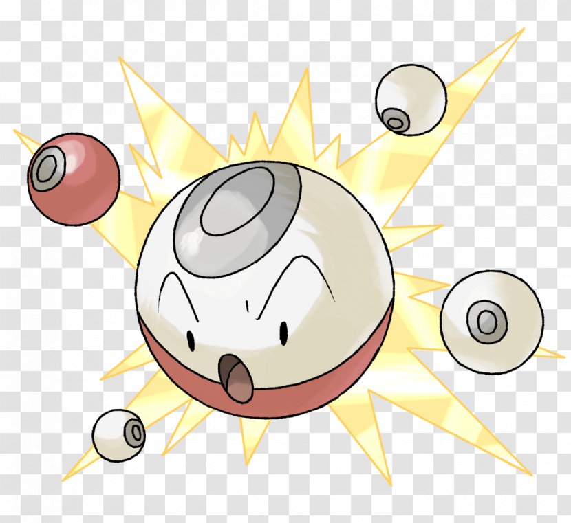 Pokémon Omega Ruby And Alpha Sapphire GO Trading Card Game Electrode - Emoticon - Rom Hacking Transparent PNG