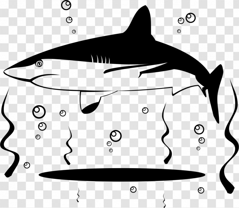 Great White Shark Fin Soup Clip Art - Cartoon - Sharks Transparent PNG