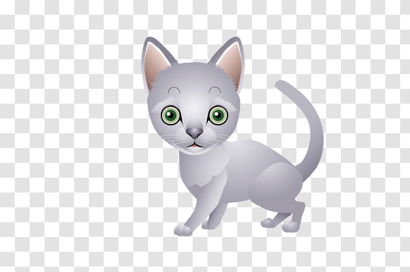 Ragdoll Kitten Illustration - Paw - Gray Cat Transparent PNG