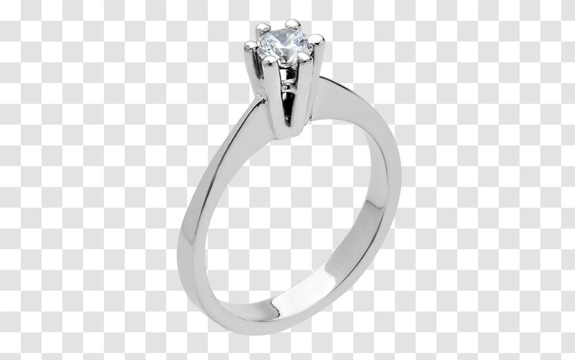 Silver Wedding Ring Body Jewellery - Jewelry Transparent PNG