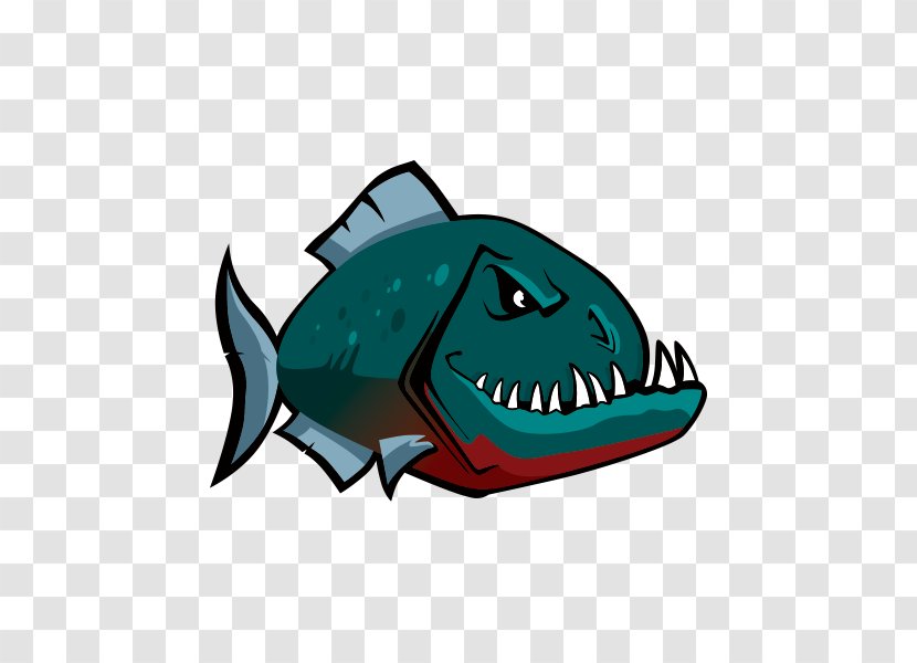 Piranha PlayerUnknown's Battlegrounds Sticker Freshwater Fish - Silhouette - Cartoon Transparent PNG