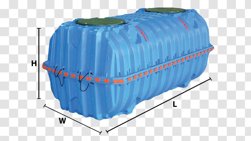 Storage Tank Plastic Water Septic - Polyethylene Transparent PNG