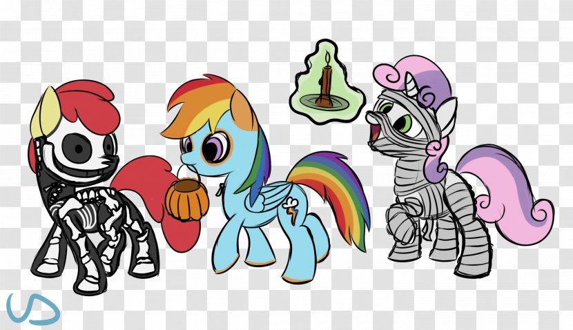 Pony Illustration Cutie Mark Crusaders Image Halloween - Tree - In Full Bloom Transparent PNG