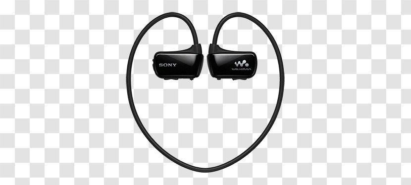 Walkman MP3 Players Sony Corporation Pyle PSWP6BK Flextreme Waterproof Player Headphones Transparent PNG