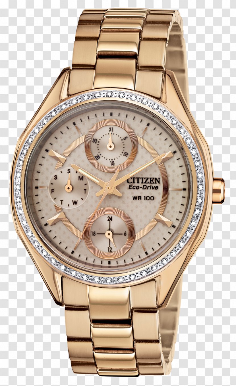 Eco-Drive Citizen Holdings Watch Jewellery Swarovski AG - Metal Transparent PNG