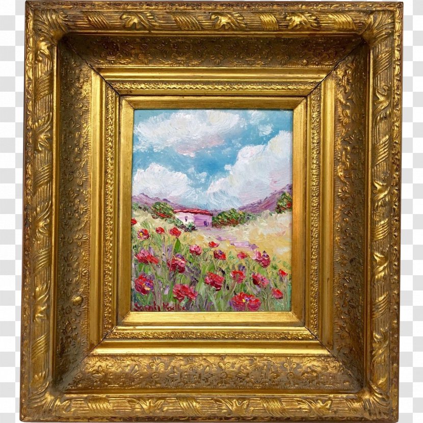 Still Life Picture Frames Flower Paint - Frame - European Oil Painting Transparent PNG