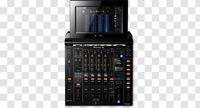 DJM DJ Mixer Disc Jockey Pioneer Audio Mixers - Flower - Sound Transparent PNG