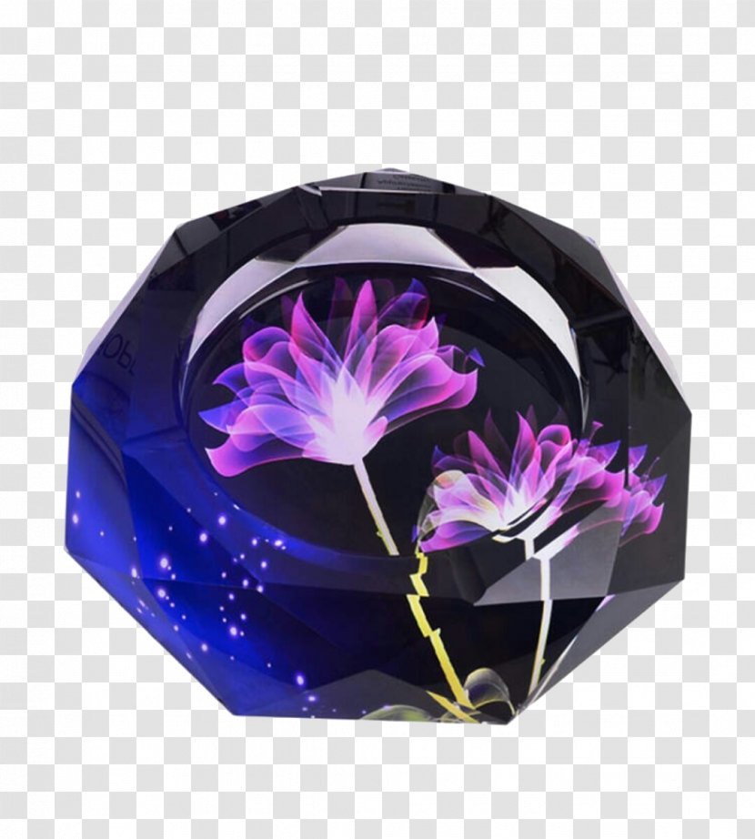 Crystal Ashtray Quartz - Petal - Lotus Transparent PNG