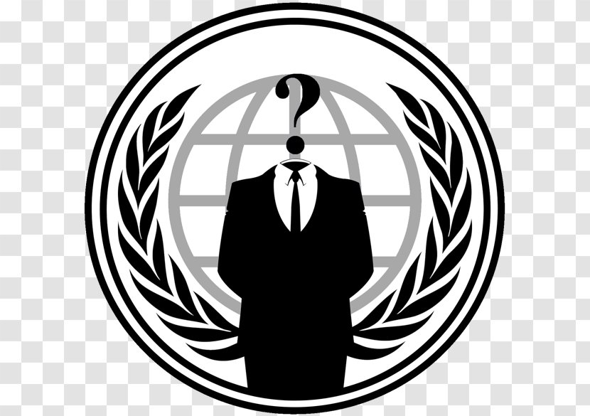 Anonymous Logo Decal Desktop Wallpaper Transparent PNG